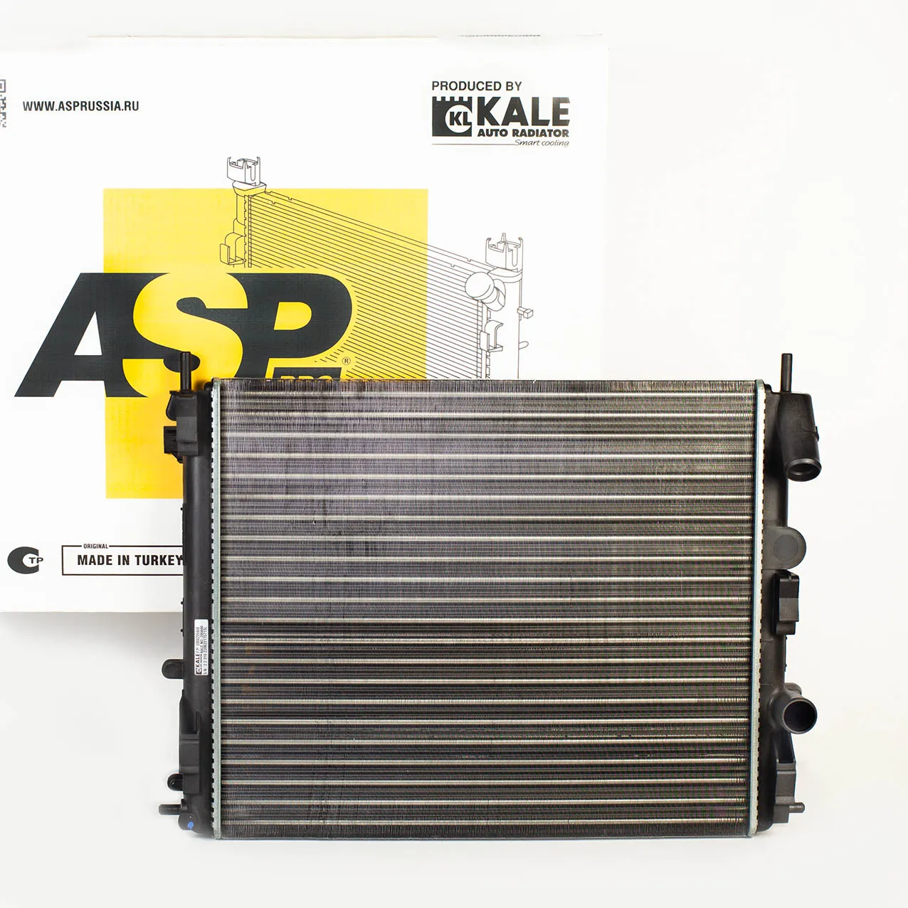 Радиатор охлаждения Renault Logan (04-) 1.4i/1.6i А/С+ ASP AL10236