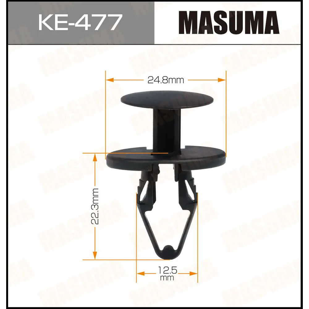 клипса Opel Astra J 09-15 MASUMA KE477