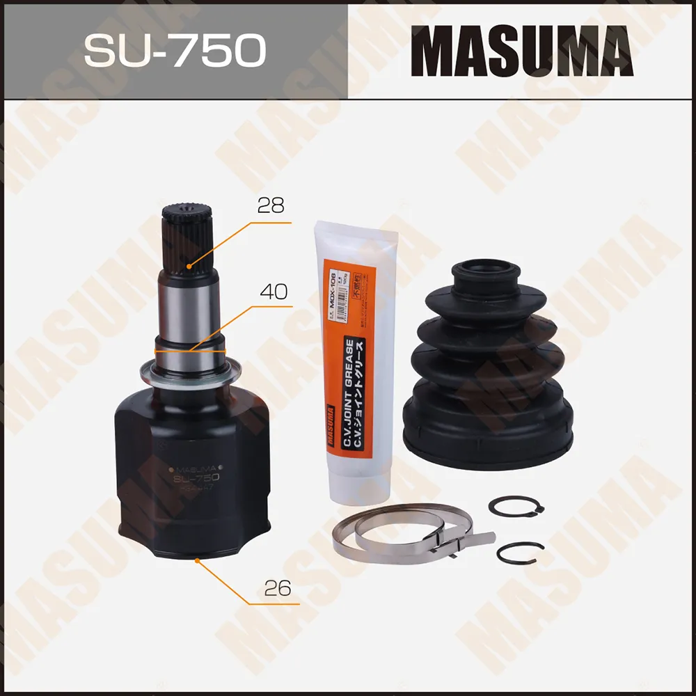 ШРУС внутренний MASUMA SU-750