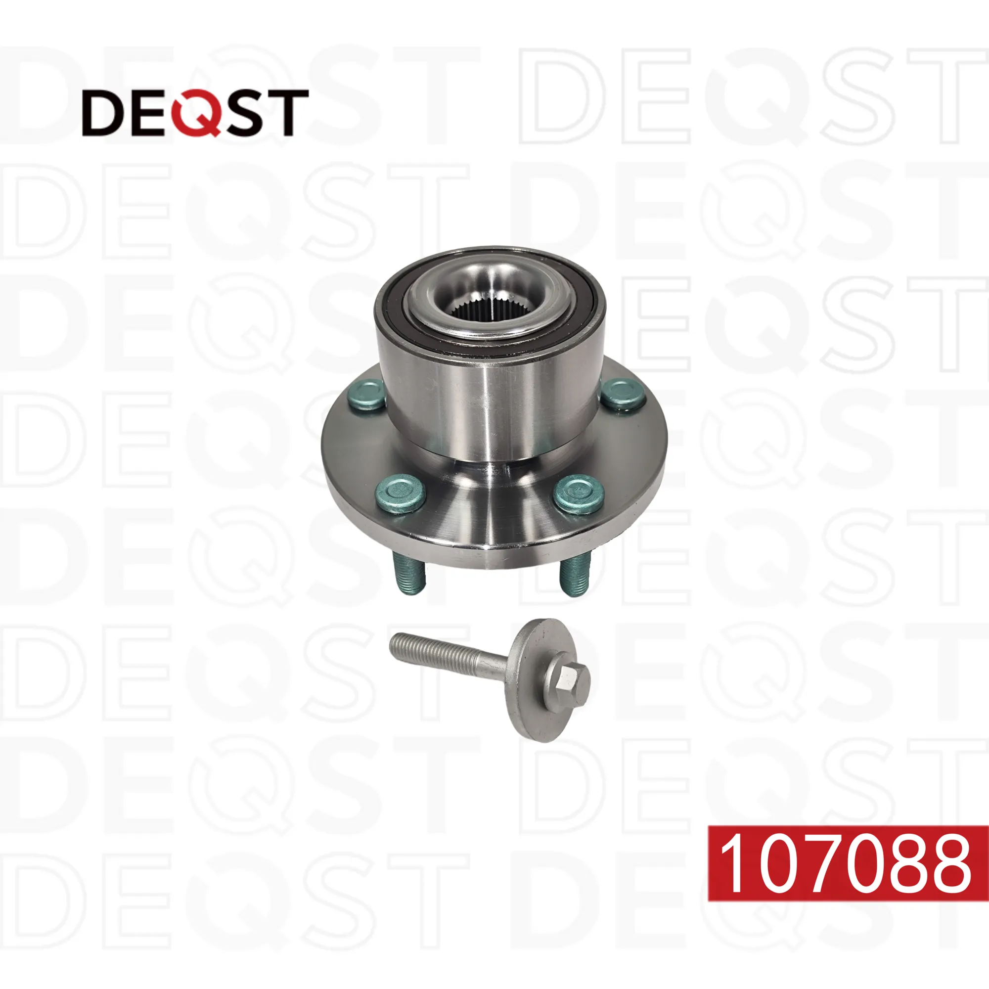 Ступица с подшипником в сборе передняя FORD MONDEO IV 07 - DEQST 107088