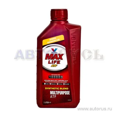 Масло трансмиссионное Valvoline ATF MaxLife синтетическое 1 л 67538