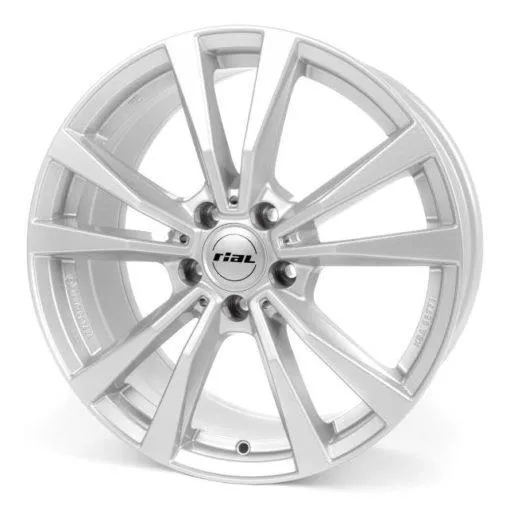 Диск литой R20 9J 5x112/66.5 ET48 Rial M12X Polar Silver M12X-902048MB11-0