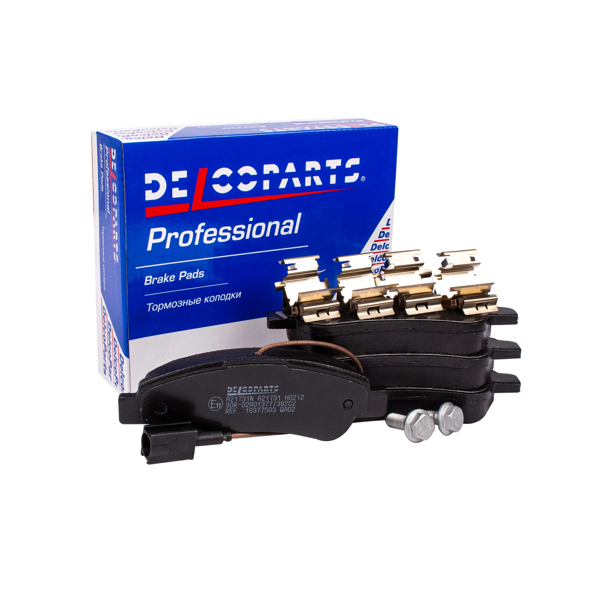 Колодки тормозные задние дисковые Peugeot BOXER, Citroen JUMPER, Fiat DUCATO DelcoParts 19377503