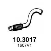 Приемная труба глушителя ASSO 10.3017