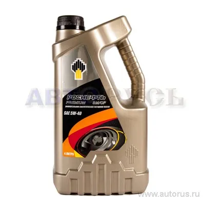 Масло моторное Rosneft Premium 5W-40 синтетическое 4 л 4379