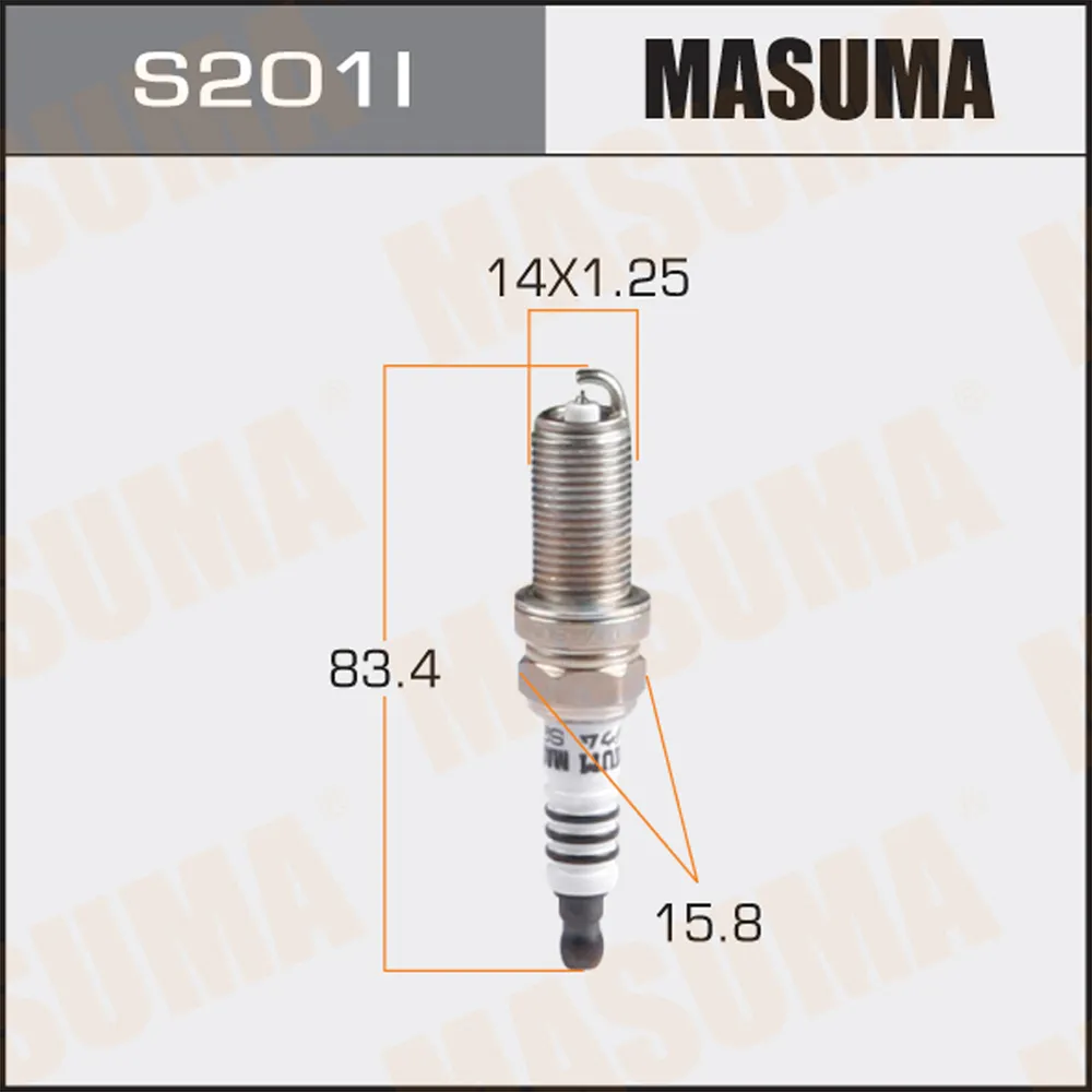 Свеча зажигания IRIDIUM IRIDIUM (IKH20) MASUMA S201I