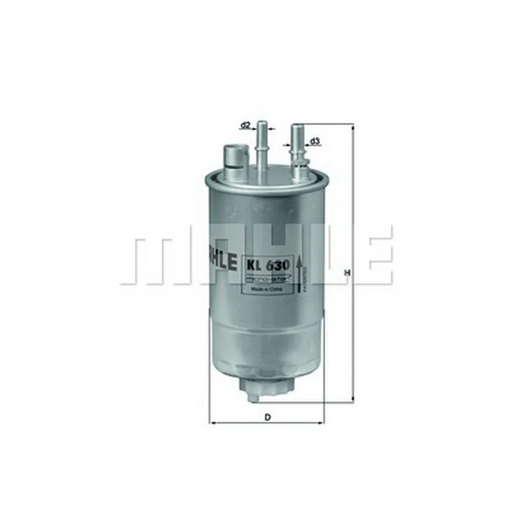 Фильтр топливный OPEL KNECHT/MAHLE KL630