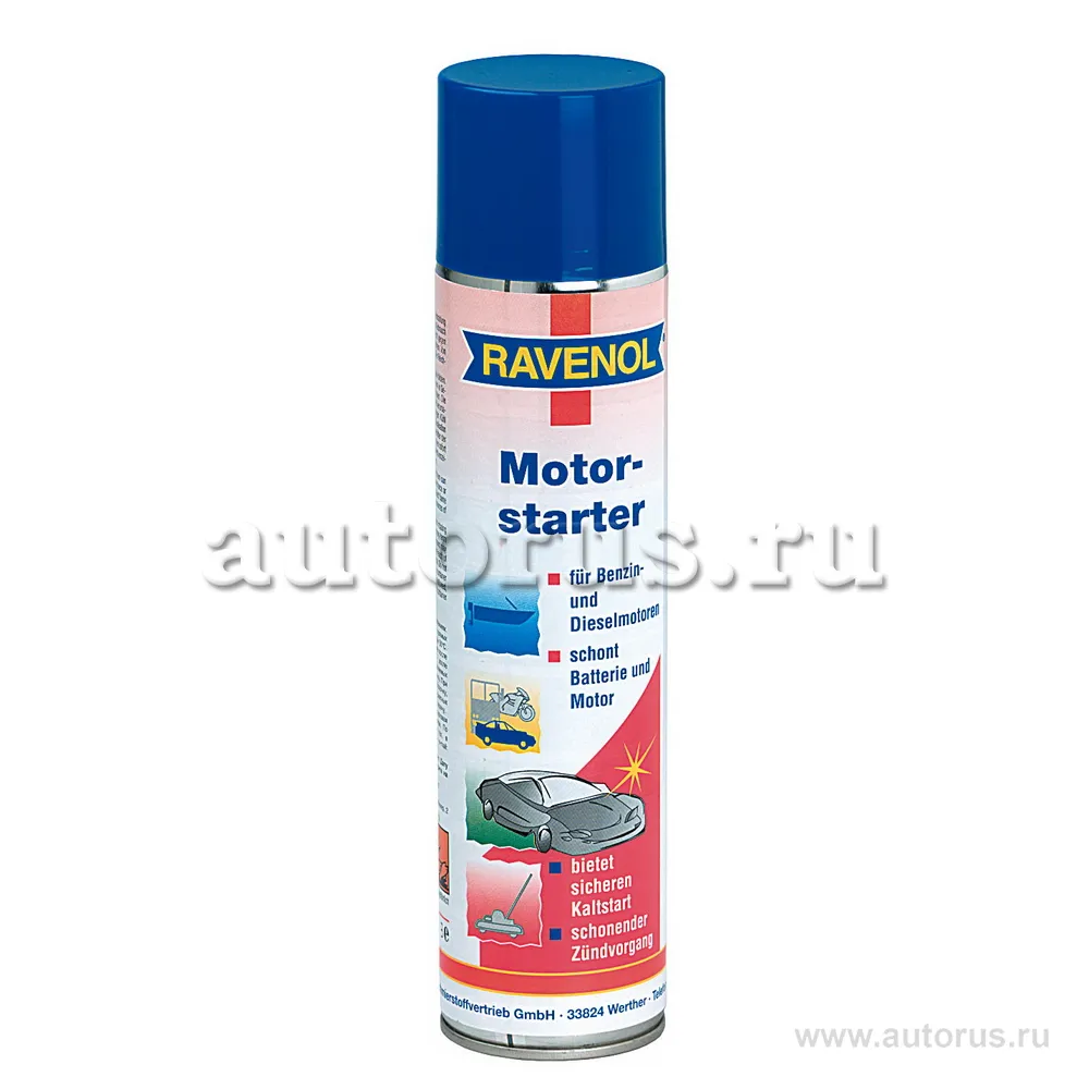 Средство Быстрый старт RAVENOL Motorstarter-Spray (0,4л) 1360034-400 (4014835300521)