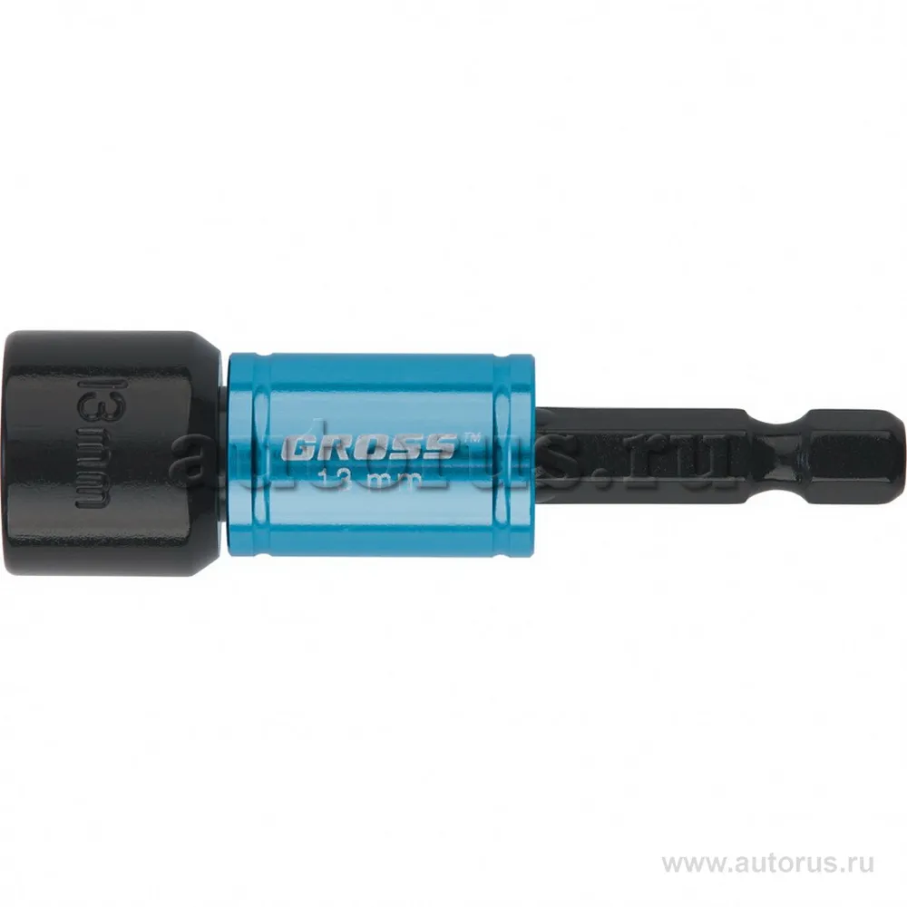 Бита с торцевой головкой, магнит. Nut-Driver, 13 мм, S2 Gross 11623 GROSS 11623