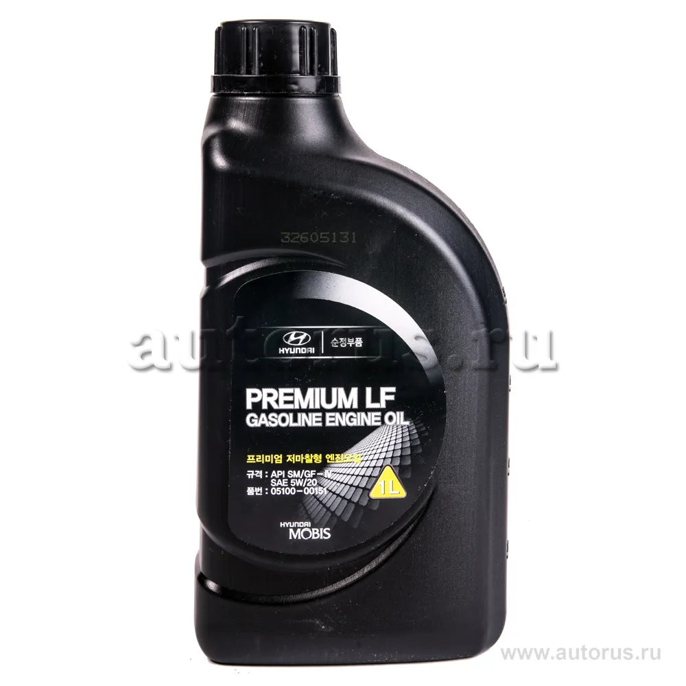 Масло моторное HYUNDAI/KIA Premium LF Gasoline 5W-20 1 л 05100-00151