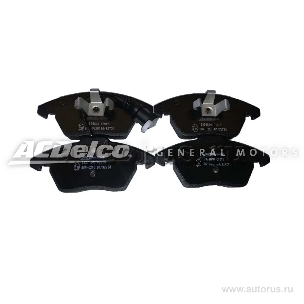 Колодки передние ACDelco 19374040