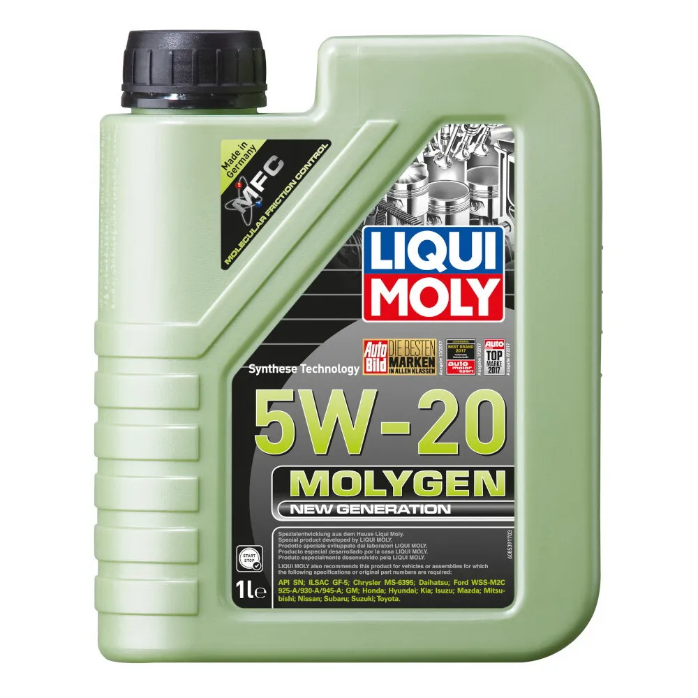 Масло моторное Molygen New Generation 5W-20 SP GF-6A (1л) LIQUI MOLY 8539