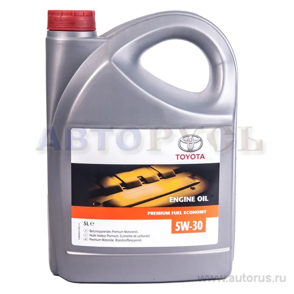 Масло моторное синтетическое 5л - 5W30 Engine Oil Premium Fuel Economy SL A1/B1/A5/B5 TOYOTA 888083389