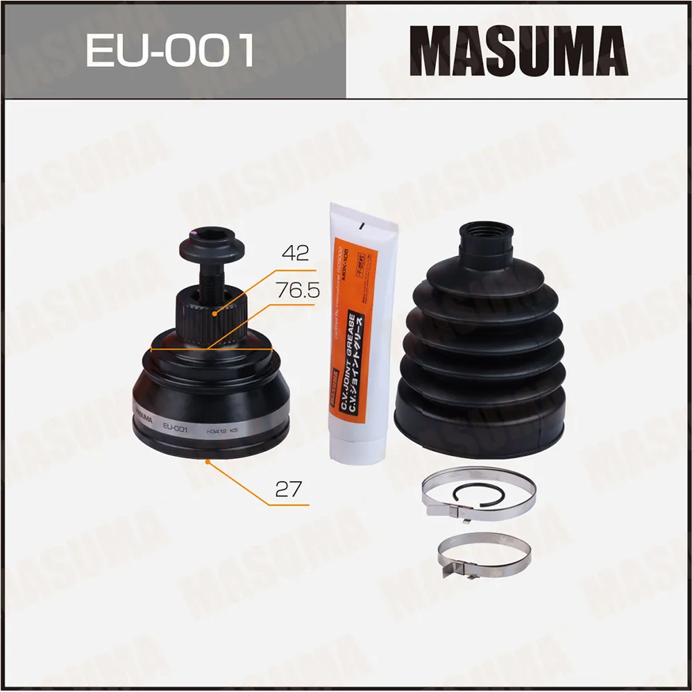 ШРУС наружный MASUMA EU001