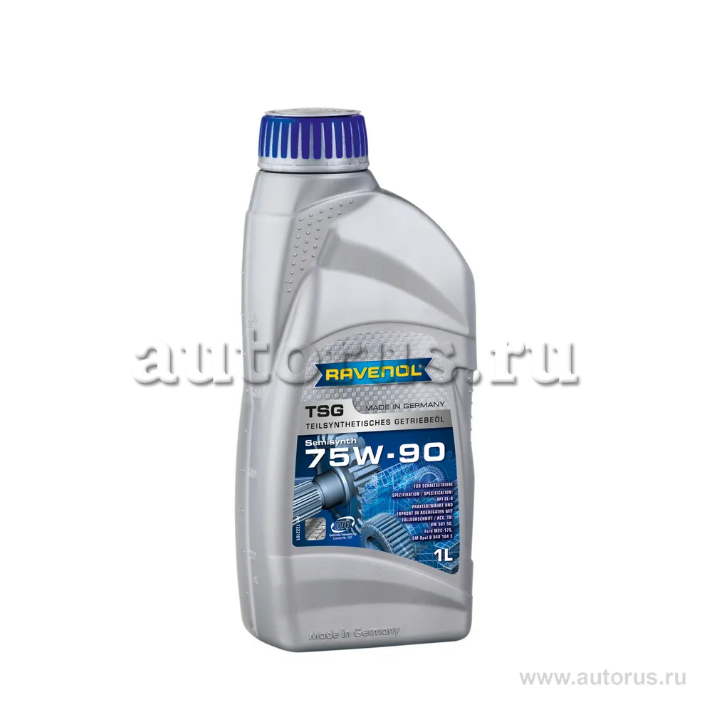Трансмиссионное масло RAVENOL TSG SAE 75W-90 GL-4 (1л) new 1222101-001 (4014835734210)