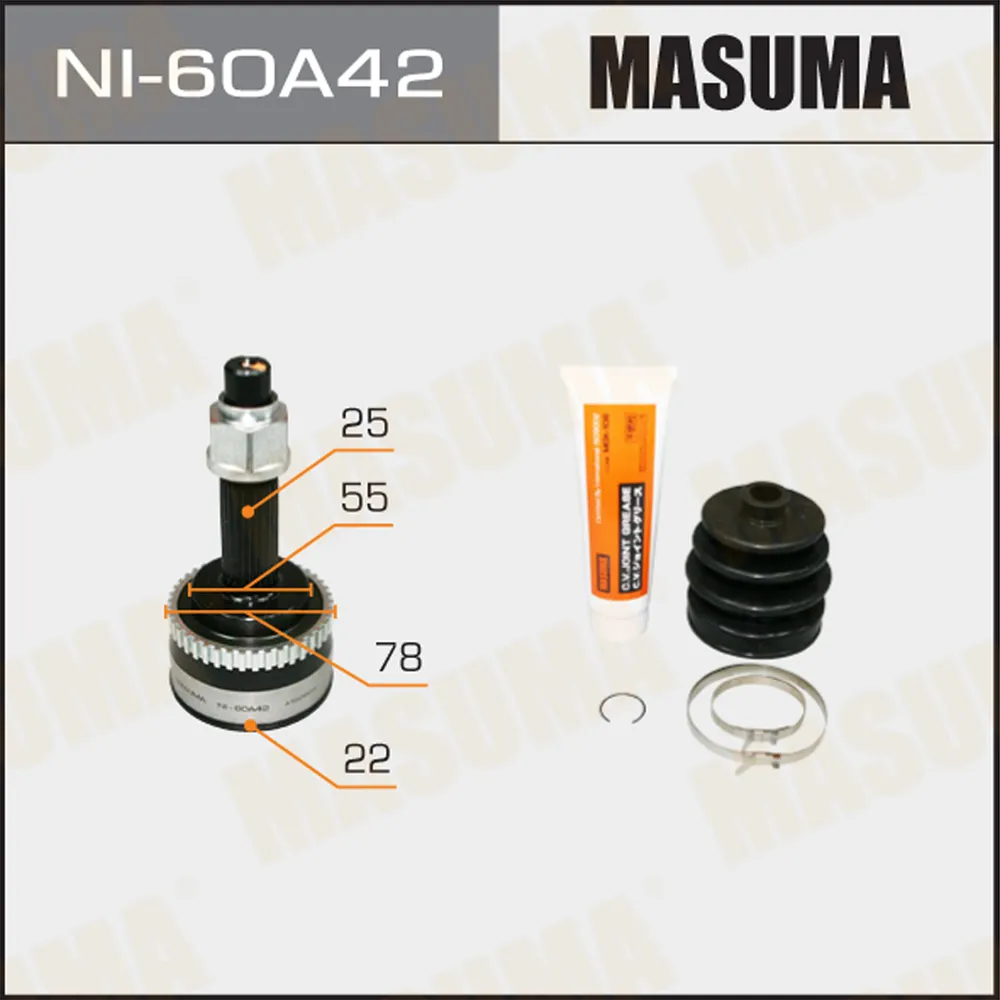 ШРУС NISSAN AD MASUMA NI-60A42