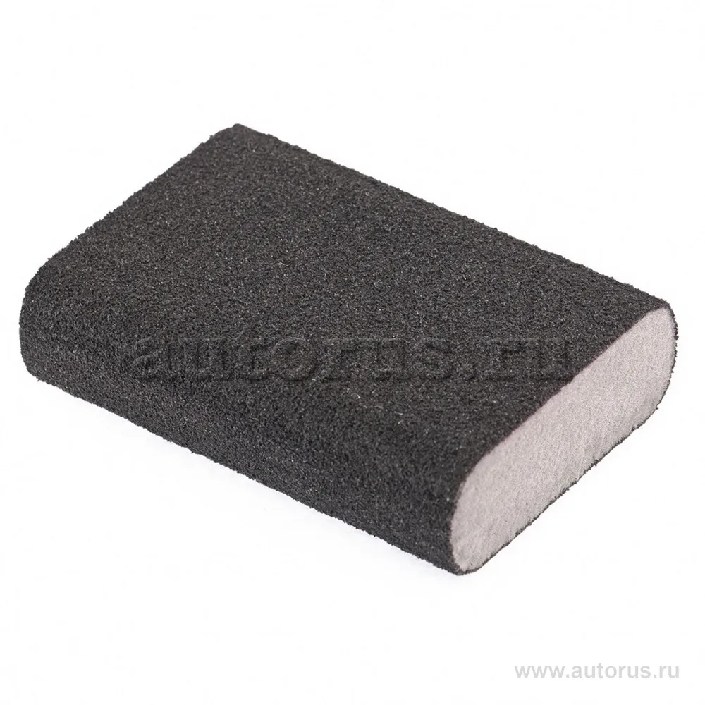 Губка для шлифования, 100x70x25 мм, овал, твердая, P 60 MATRIX 75736 MATRIX 75736