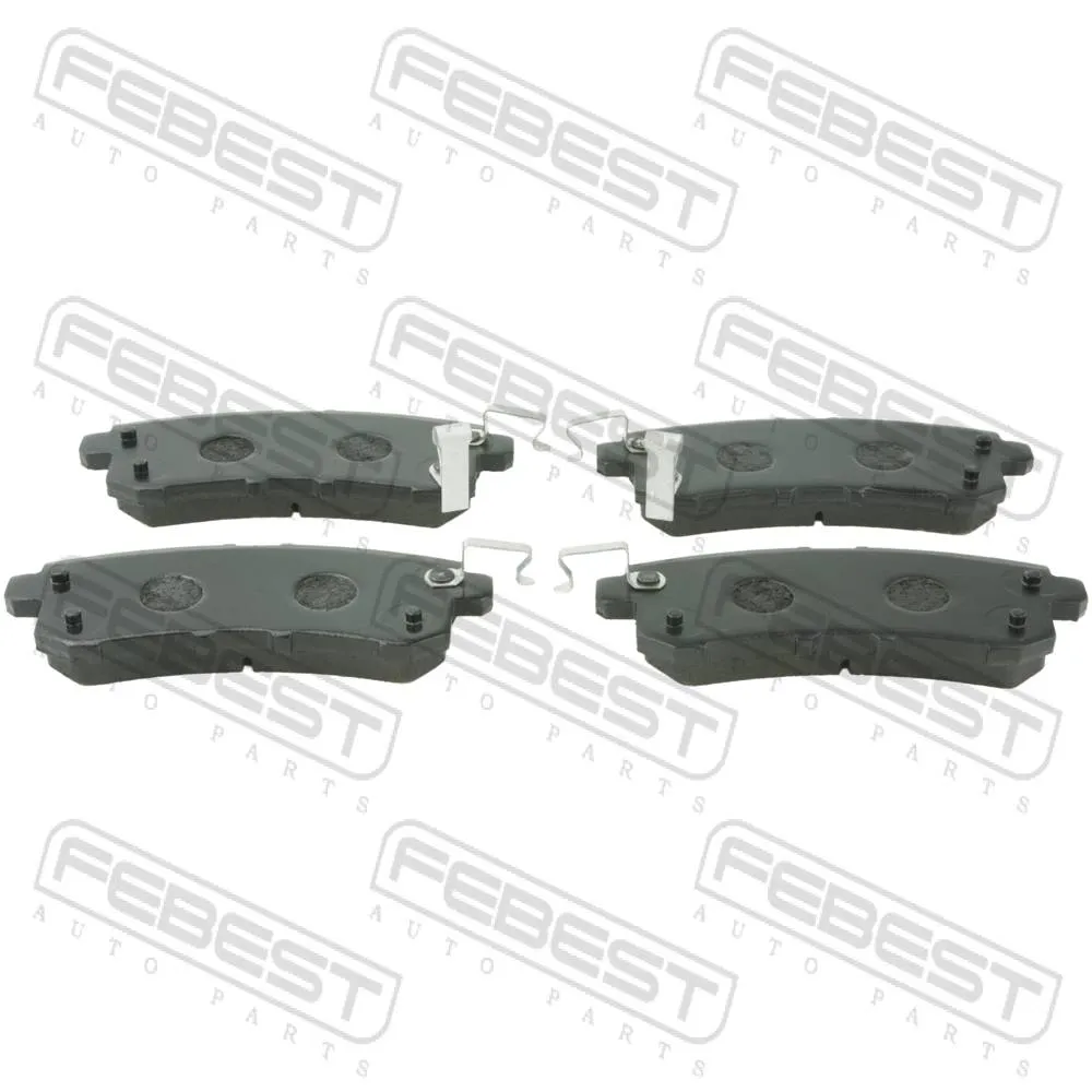 Колодки тормозные задние FEBEST 0201-Y62R