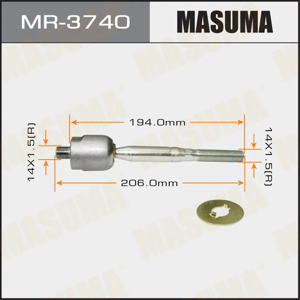 Рулевая тяга TOYOTA ALTEZZA GITA MASUMA MR-3740