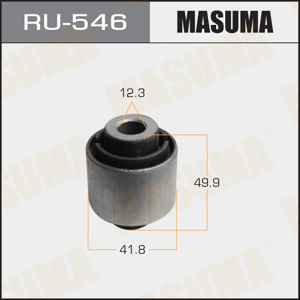 Сайлентблок задней подвески honda accord 2.0-2.42.2ctdi 03 MASUMA RU-546