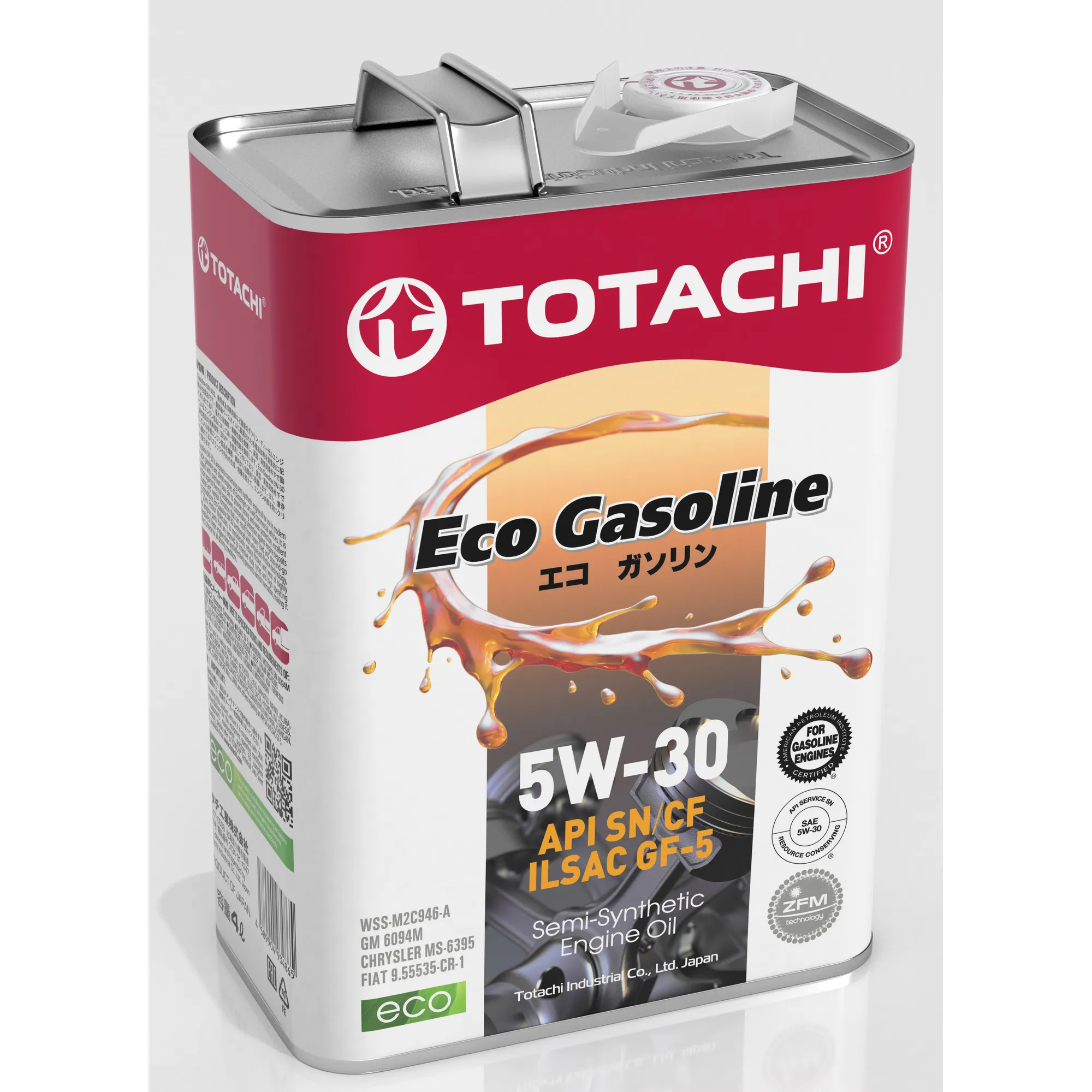 Масло моторное пол.синтетика 5W-30 4л