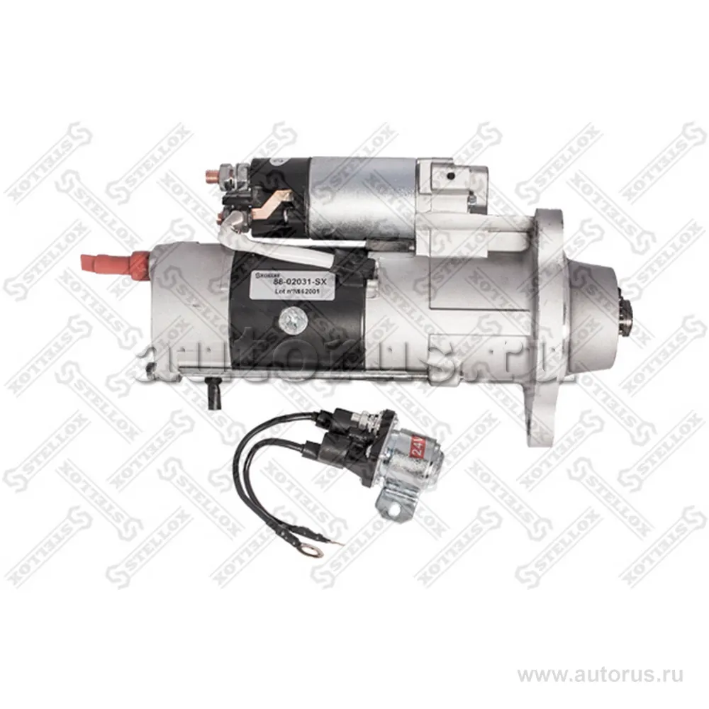 Стартер 24V 6.0kW RVI 24V 6kW STELLOX 8802031_SX