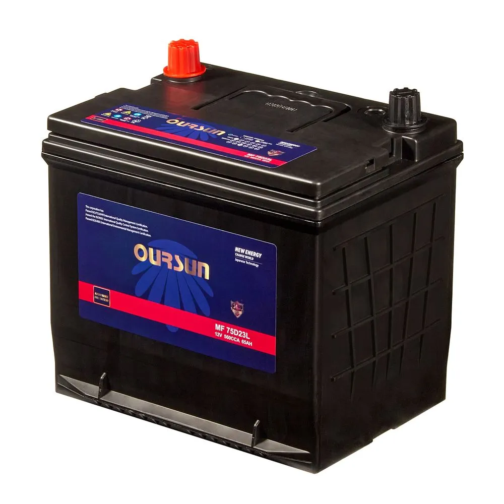 Аккумулятор OURSUN JIS MF 65 А/ч R+ (0) 222x230x172 EN560 А
