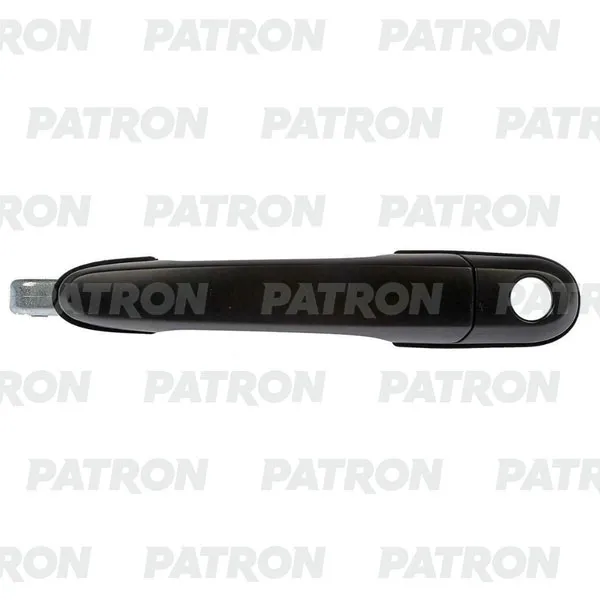 Ручка двери наружн передн лев Hyundai Tucson 05-09 (черн) PATRON P20-0203L