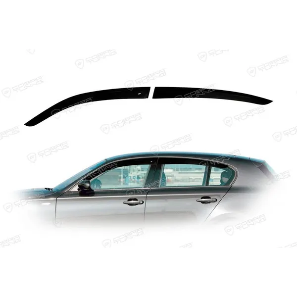 Дефлекторы боковых окон BMW 1 (E87) 2004-2011 Cobra tuning B20504