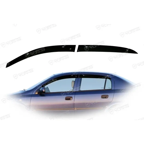 Дефлектора на окна Opel Astra G Sd/Hb 5d 1998-2004EuroStandard деф.окон Cobra Tuning OE10598