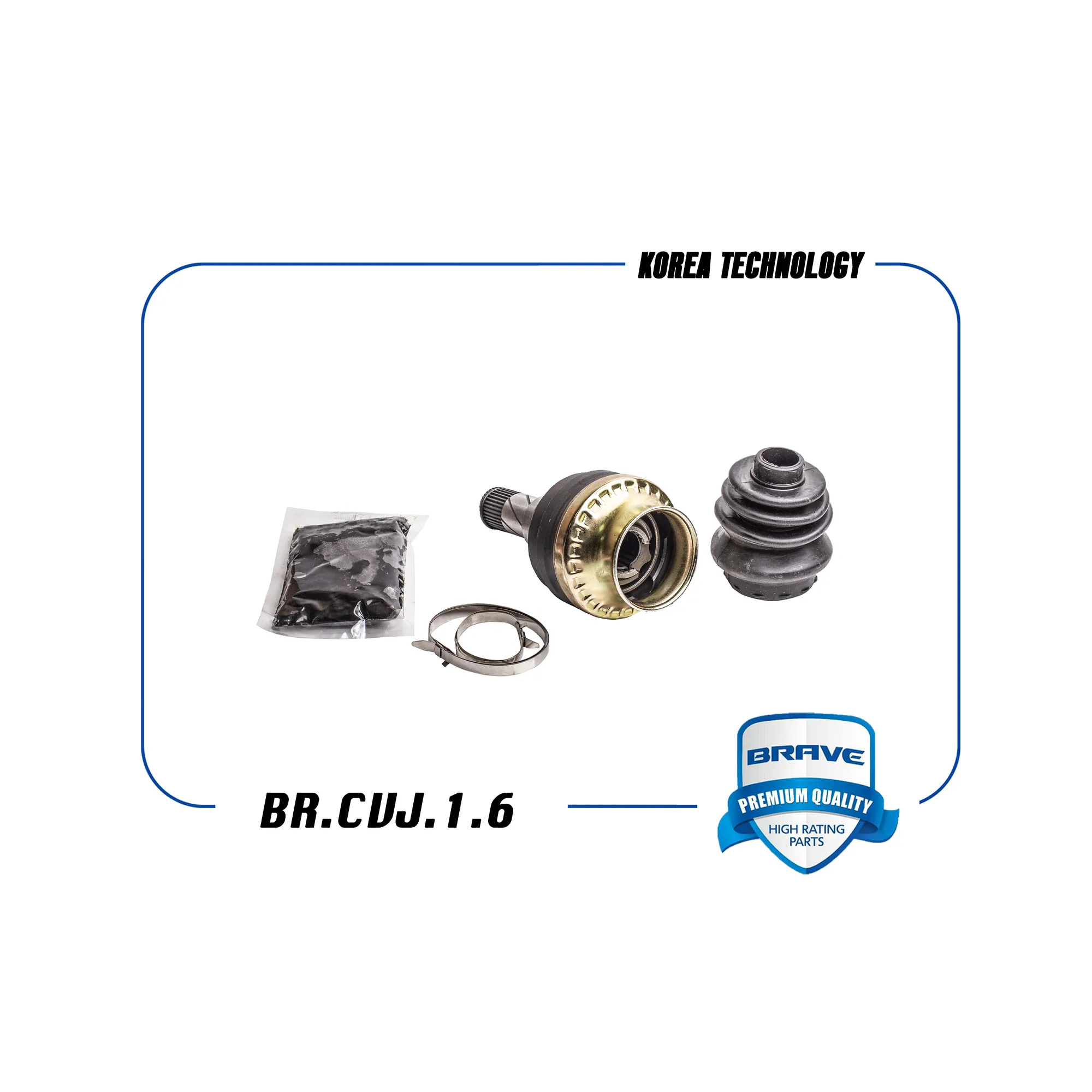 Шрус внутренний Daewoo Nexia,Chevrolet Lanos,Chevrolet Lacetti BRAVE BR.CVJ.1.6