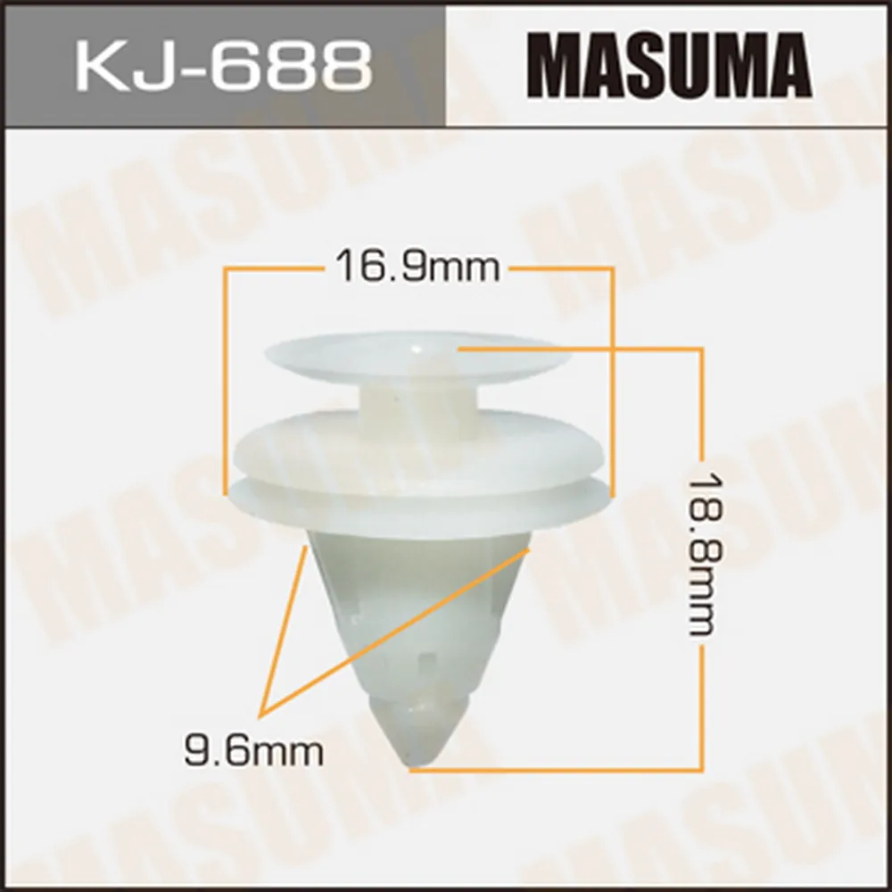 Клипса универс. MASUMA KJ688