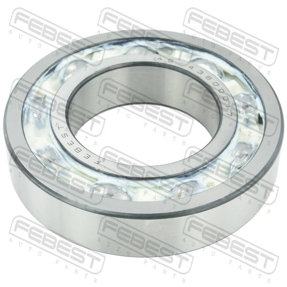 Подшипник шариковый 43x80x17 TOYOTA LAND CRUISER 100 FZJ10#,HDJ100,HZJ105,UZJ10 FEBEST AS-43800017