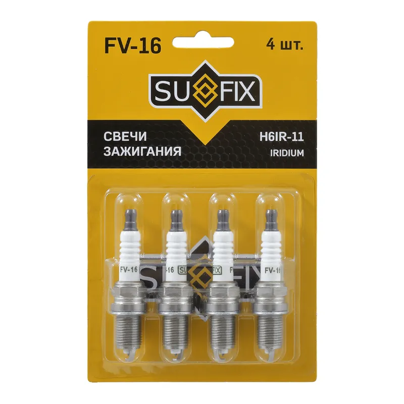 Свеча зажигания H6IR-11 SUFIX FV-16