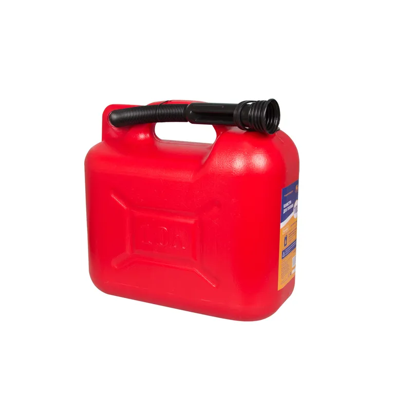 Канистра Звезда 10 л. для топлива пластиковая с KRAFT KT832001
