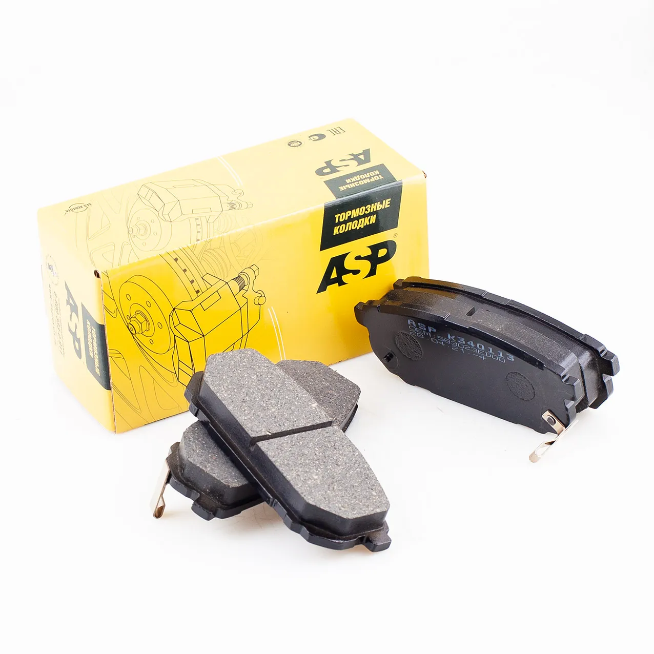 Колодки задние Kia Sorento ASP ASP K340113