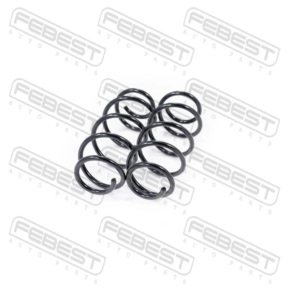 Пружина передняя комплект FEBEST 2508-002F-KIT