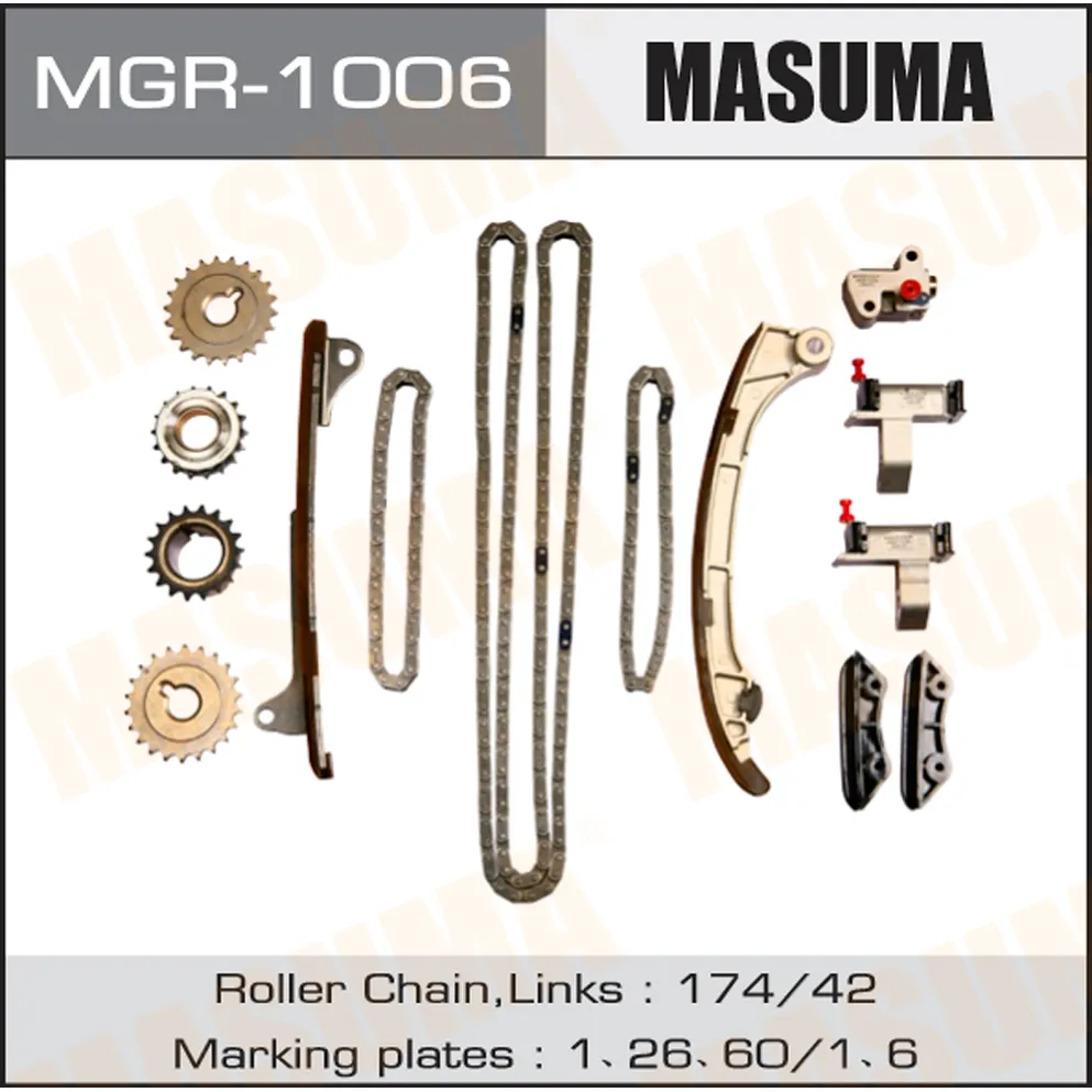 Комплект цепи ГРМ TOYOTA 4RUNNER MASUMA MGR-1006