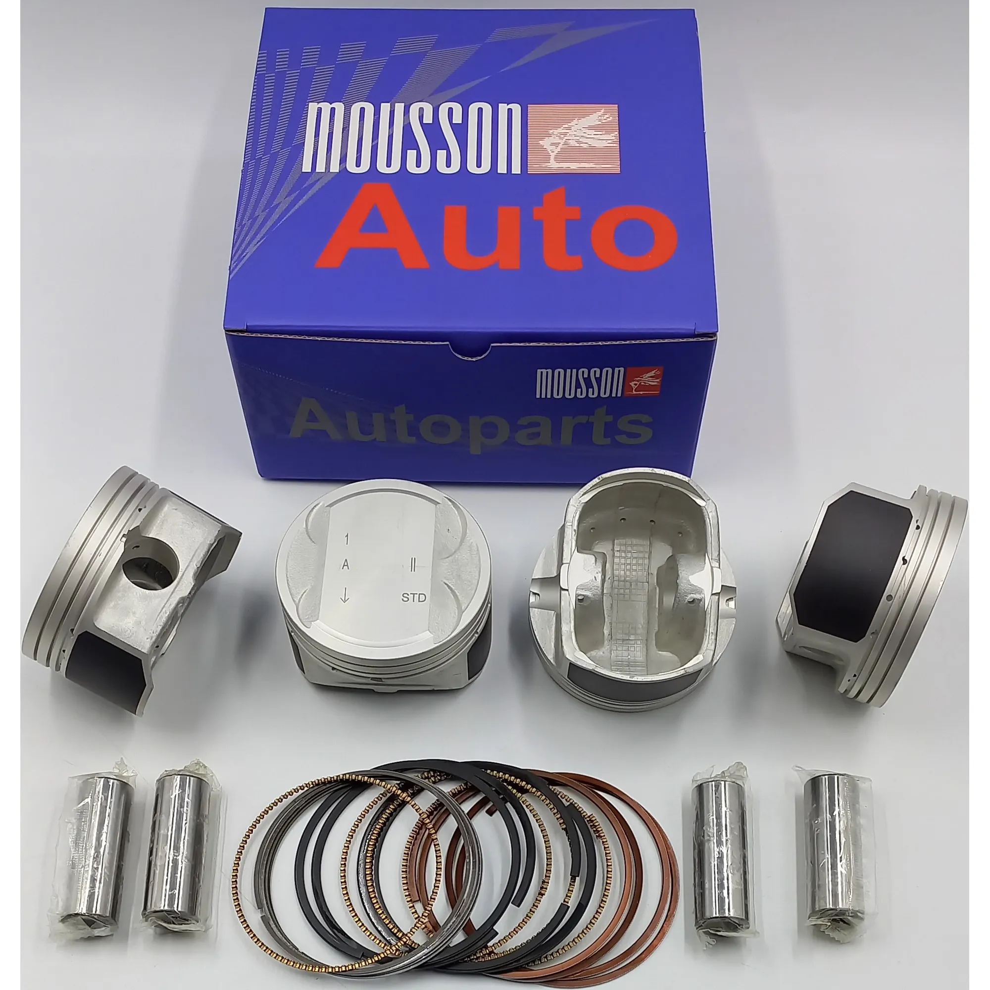 Поршень кольца комплект Kia/Hyundai 2,0L G4KD std на 1 цилиндр MOUSSON SPRG4KDSTD