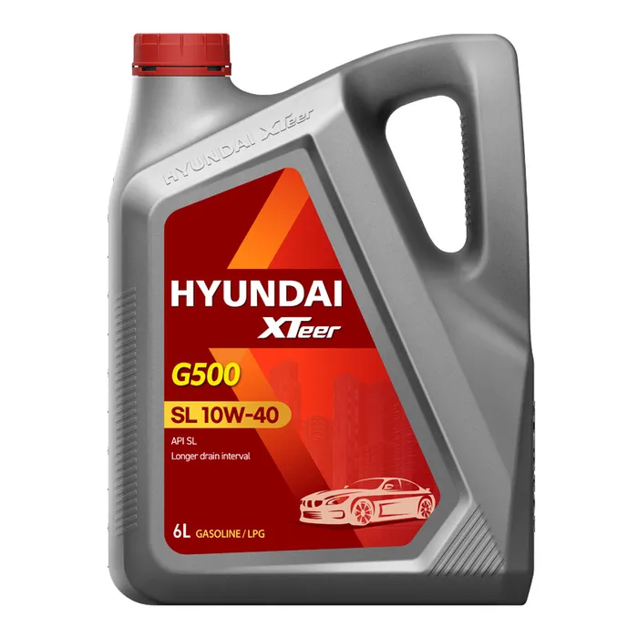 Масло моторное HYUNDAI  XTeer G500 SL 10W40, 6 л 1061044