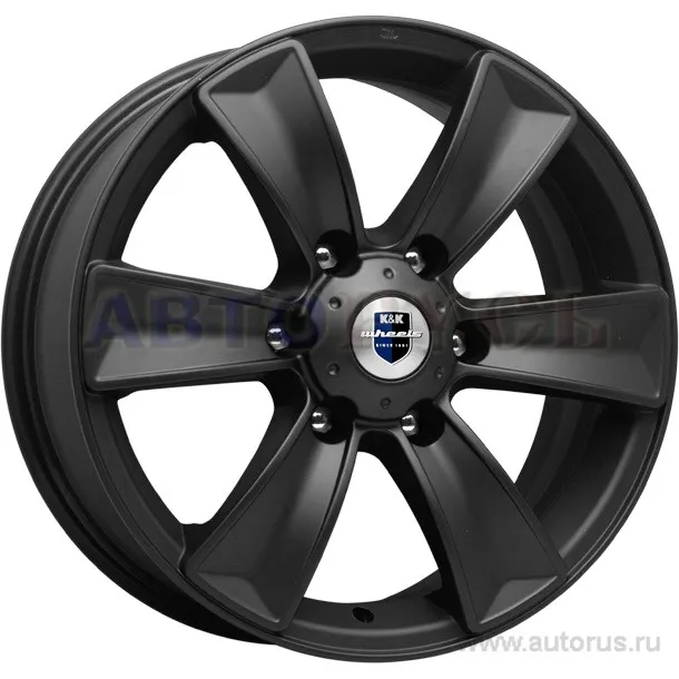 Диск литой R17 7J 6x139.7/100.1 ET38 КИК Тайфун мэт r63778