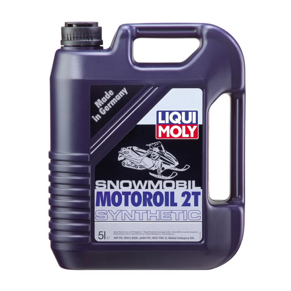 Масло моторное д/снегох. Snowmobil Motoroil 2T Synthetic TC FD L-EGD (5л) LIQUI MOLY 7513