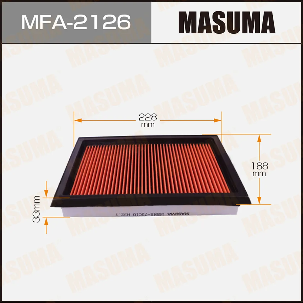 Фильтр воздушный NISSAN AD MASUMA MFA-2126