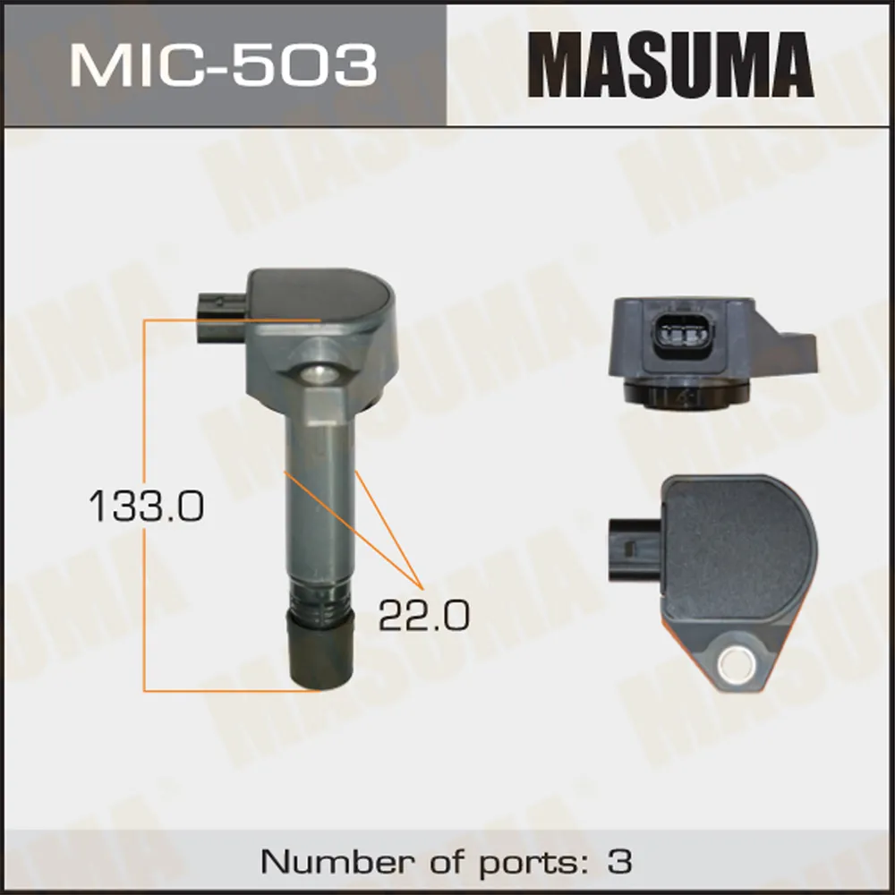 Катушка зажигания HONDA ACCORD MASUMA MIC-503