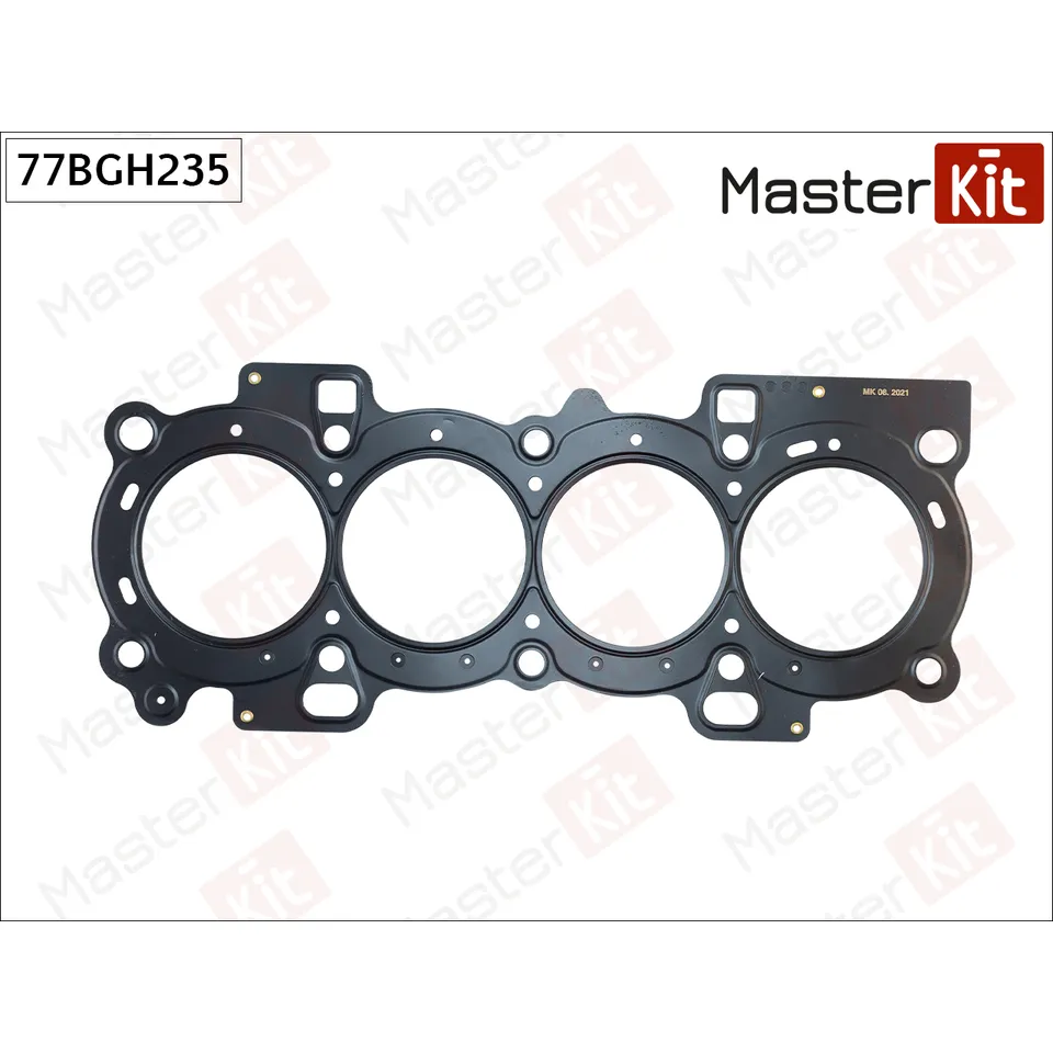 Прокладка ГБЦ FORD FOCUS/FIESTA/FUSION 1.6L 16V 1.25 мм 98-04 MASTERKIT 77BGH235