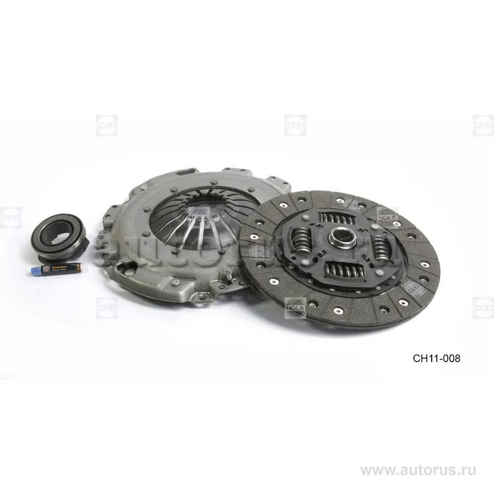 Сцепление в сборе серия DTC SKODA Octavia (1U) 1.8,2.0 (AEG,APK,AQY,AZH,AZJ), HOLA CH11-008
