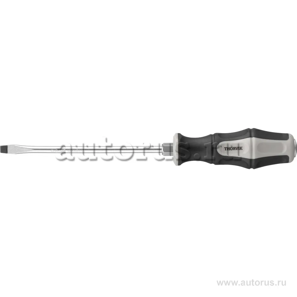 Отвертка шлицевая ударная SL8x200 мм THORVIK SDLG820