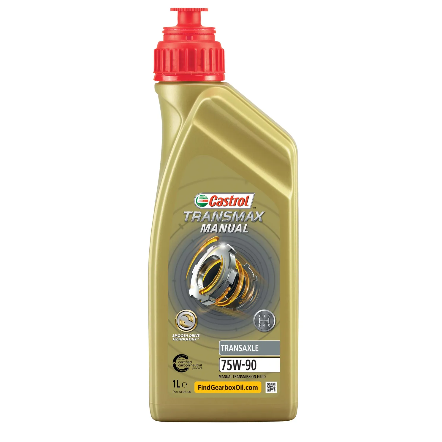 Масло трансмиссионное Castrol Transmax Manual Transaxle 75W-90 1 л CASTROL 15D705
