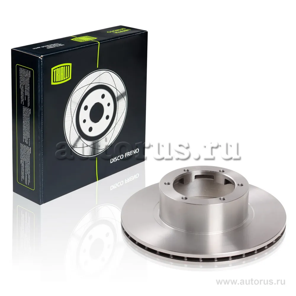 Диск тормозной передний для а/м ГАЗ 3302 TRIALLI DF 145