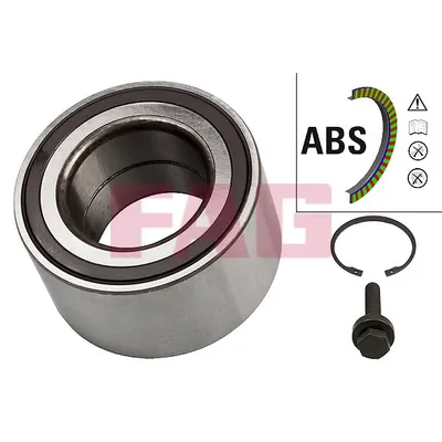Подшипник ступицы передний (компл) VW Amarok 2010-> FAG 713 6109 30